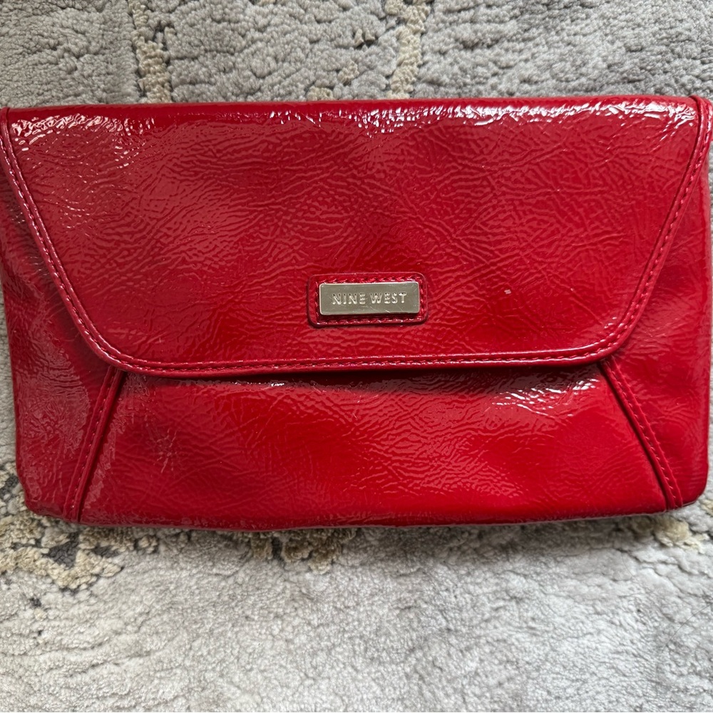Nine West Red Clutch Bag